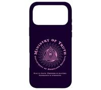 Custodia per iPhone 17 Pro Max Design vintage anti propaganda del Ministero della verità per libertà di parola