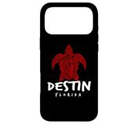 Custodia per iPhone 17 Pro Max Destin Florida Design a forma di tartaruga marina Destin FL