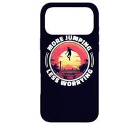 Custodia per iPhone 17 Pro Max Detti divertenti Trampolino ginnasta Fitness Trampolino