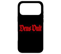 Custodia per iPhone 17 Pro Max DEUS VULT DIO VOLONTÀ IL TEMPLAR DI CAVALIERI DI FRASE LATINA