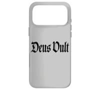 Custodia per iPhone 17 Pro Max DEUS VULT DIO VOLONTÀ IL TEMPLAR DI CAVALIERI DI FRASE LATINA