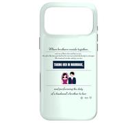 Custodia per iPhone 17 Pro Max Deuteronomio Capitolo 25 Versetto 5, Nuova versione standard rivista