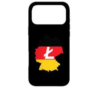 Custodia per iPhone 17 Pro Max Deutschland Litecoin German Flag Cryptocurrency Litecoin LTC