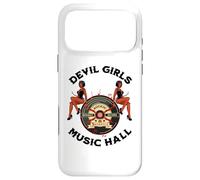 Custodia per iPhone 17 Pro Max Devil PinUp Girl 1950's Rock Roll Rockabilly Uomo Donna