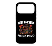Custodia per iPhone 17 Pro Max DevOps Software Engineer BRB Fixing Prod