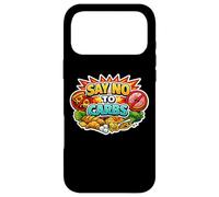 Custodia per iPhone 17 Pro Max Dì no ai carboidrati carnivori dieta chetogenica carboidrati