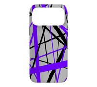 Custodia per iPhone 17 Pro Max Diagonal Dynamics Lilla-Viola e Nero