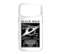 Custodia per iPhone 17 Pro Max Diagramma di fisica del buco nero Scienza del raggio di Schwarzschild