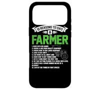 Custodia per iPhone 17 Pro Max Dieci motivi per data un agricoltore trattore agricolo agricoltura campo