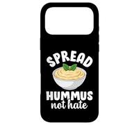 Custodia per iPhone 17 Pro Max Diffondi l'hummus non odio divertenti amanti vegetariani a base vegetale