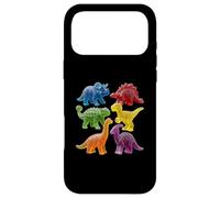 Custodia per iPhone 17 Pro Max Dinosauri gommosi - caramelle dolci colorate