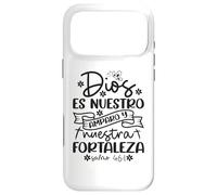 Custodia per iPhone 17 Pro Max Dios es nuestro amparo y fortaleza