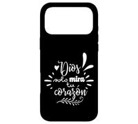 Custodia per iPhone 17 Pro Max Dios Mira Tu Corazon, Believer Faith God Cross Quotes
