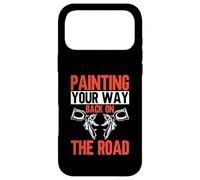 Custodia per iPhone 17 Pro Max Dipingere la strada del ritorno sulla strada pittore