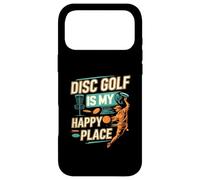 Custodia per iPhone 17 Pro Max Disc Golf Is My Happy Place Player