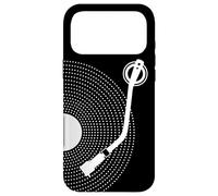 Custodia per iPhone 17 Pro Max Disco in vinile divertente, design retrò, platino DJ, pop