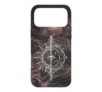 Custodia per iPhone 17 Pro Max Disegno cosmico spirituale dell'equilibrio del sole celeste