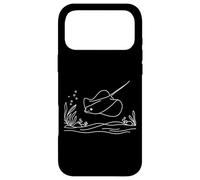 Custodia per iPhone 17 Pro Max Disegno da colorare Stingray Line Art Ocean Life