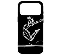 Custodia per iPhone 17 Pro Max Disegno della ragazza del trampolino