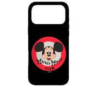 Custodia per iPhone 17 Pro Max Disney 100 Mickey Mouse Club Logo Color Vintage D100