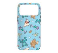 Custodia per iPhone 17 Pro Max Disney and Pixar's Monsters, Inc. Toony Monster Collage