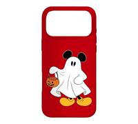 Custodia per iPhone 17 Pro Max Disney Halloween Mickey Mouse Ghost Costume Trick-or-Treat