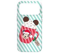 Custodia per iPhone 17 Pro Max Disney Mickey Mouse Hot Chocolate Cocoa Mug Happy Christmas