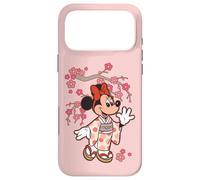 Custodia per iPhone 17 Pro Max Disney Minnie Mouse in Kimono Cherry Blossoms Spring Sakura