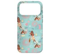 Custodia per iPhone 17 Pro Max Disney Moana Tropical Summer Adventures with Pua and Heihei