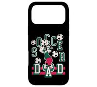 Custodia per iPhone 17 Pro Max Disney Soccer Dad Sports Goofy Father's Day Gift