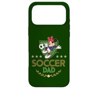 Custodia per iPhone 17 Pro Max Disney Soccer Dad Sports Minnie Mouse Father's Day Gift