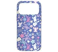 Custodia per iPhone 17 Pro Max Disney Stitch & Angel Fluffy Summer Ocean Vibes Pattern