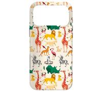 Custodia per iPhone 17 Pro Max Disney The Lion King Animals of the Pride Lands Pattern