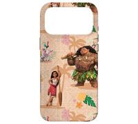 Custodia per iPhone 17 Pro Max Disney Vaiana 2 Vaiana Maui Kotu Heihei and Pua Pattern