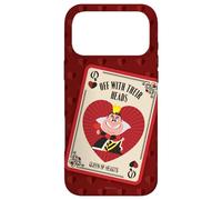Custodia per iPhone 17 Pro Max Disney Villains - La regina di cuori con le loro teste, colore: Rosso