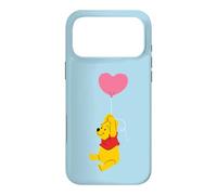Custodia per iPhone 17 Pro Max Disney Winnie the Pooh Valentine's Day Heart Balloon