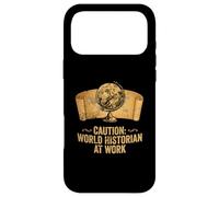 Custodia per iPhone 17 Pro Max Divertente AP World History Teacher Storico del mondo al lavoro
