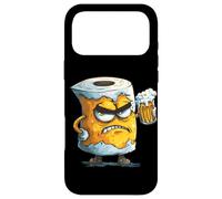 Custodia per iPhone 17 Pro Max Divertente carta igienica con costume da birra