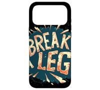 Custodia per iPhone 17 Pro Max Divertente costume da idioma Break a Leg per ragazzi e ragazze