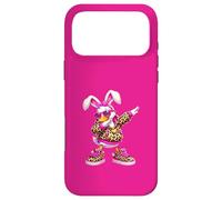 Custodia per iPhone 17 Pro Max Divertente Dabbing Bunny Silly Goose Felice Pasqua Ragazze Donne