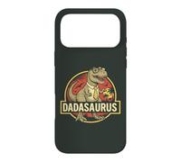 Custodia per iPhone 17 Pro Max Divertente Dadasaurus Dinosaur Dad Fatherhood Meme