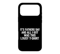 Custodia per iPhone 17 Pro Max Divertente dicendo che la festa del papà e tutto è stato questo pessimo