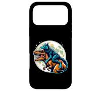 Custodia per iPhone 17 Pro Max Divertente dinosauro e lupo mannaro
