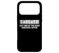 Custodia per iPhone 17 Pro Max Divertente dire sarcasmo solo uno dei tanti servizi che offro