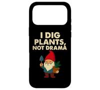 Custodia per iPhone 17 Pro Max Divertente gnomo da giardinaggio e piante umorismo