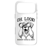 Custodia per iPhone 17 Pro Max Divertente, guarda, a nessuno frega un cazzo, uomini