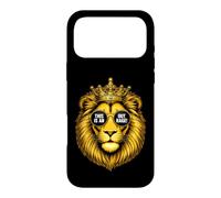 Custodia per iPhone 17 Pro Max Divertente leone che dice questo fuori rabbia sarcastico