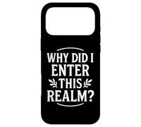 Custodia per iPhone 17 Pro Max Divertente momento smemorato umorismo citazione per pensatori eccessivi