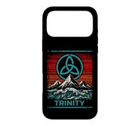 Custodia per iPhone 17 Pro Max Divertente nodo Trinity per gli amanti della natura mistica