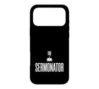 Custodia per iPhone 17 Pro Max Divertente pastore predicatore ministero cristiano il sermonatore